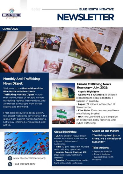 Blue North Initiative’s Official Newsletter Is Back